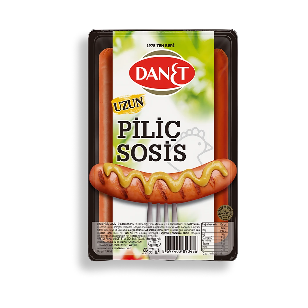 Danet Piliç Uzun Sosis 250g